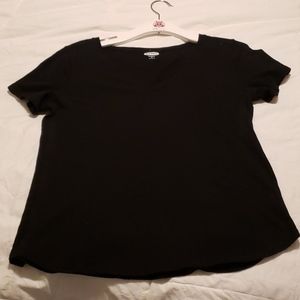 Black V neck